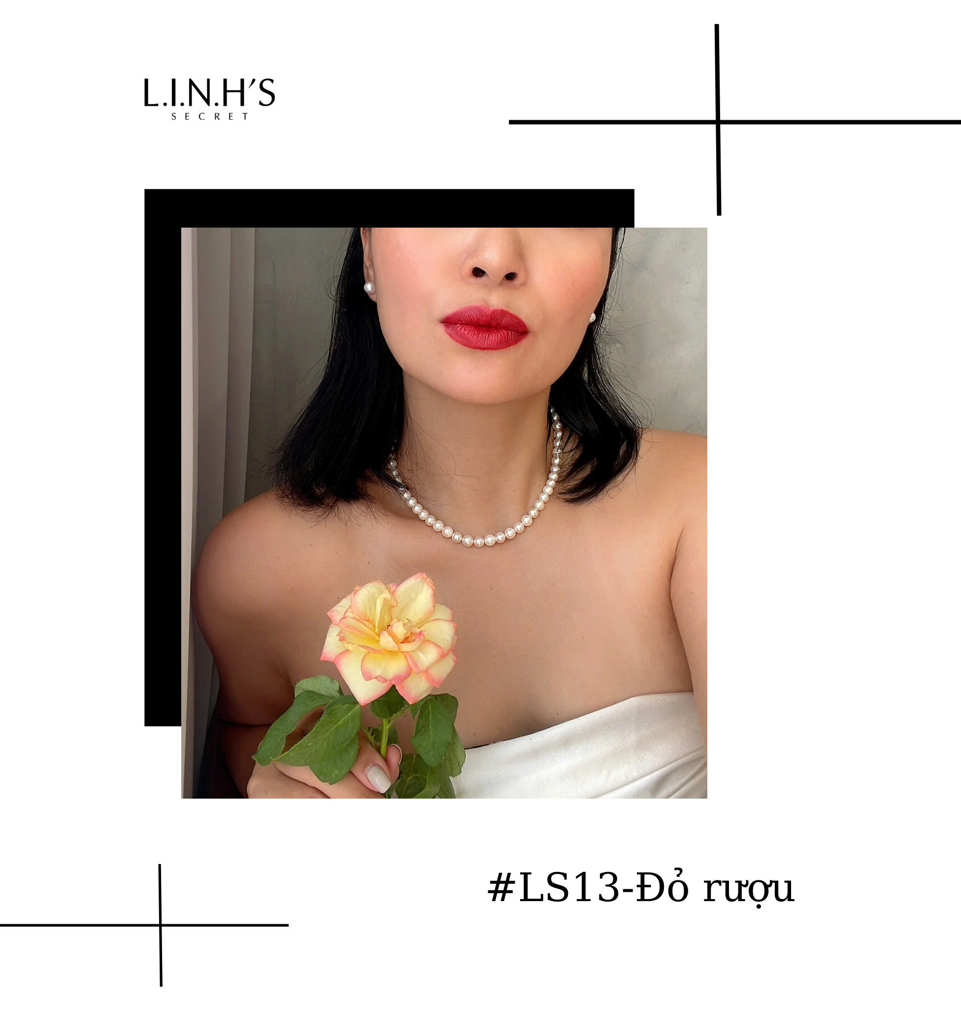 Son LS cũ – Đỏ rượu